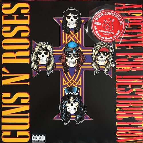 Guns N' Roses ‎– Appetite For Destruction (Vinyl LP)
