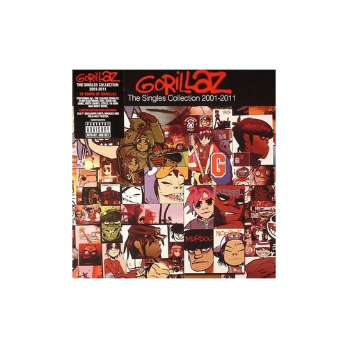 Gorillaz - The Singles Collection 2001-2011 (Vinyl 7")