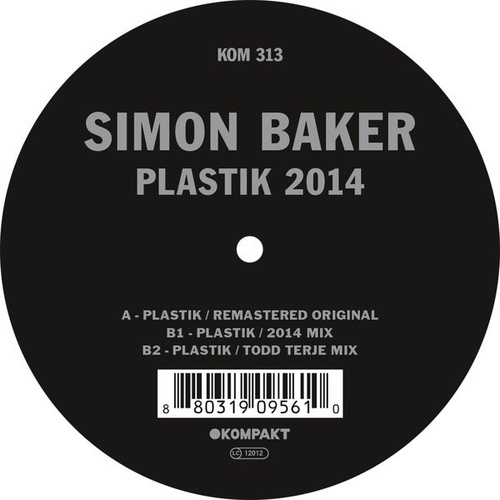 Simon Baker - Plastik 2014 (Vinyl EP)
