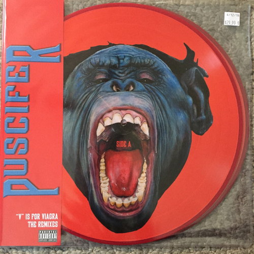 Puscifer ‎– "V" Is For Viagra - The Remixes (Vinyl LP)